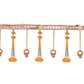 Traditional Handmade Hanging Bandanwar Toran Diwali Decoration Item for Home Door Decor Wall Decor Length 39 inches