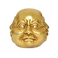 Brass Laughing Buddha Head with Different Facial Happy Man for Home Decor (Height 4 Inch)