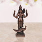 Copper Standing Lord Kartikeya Murugan Murti Decorative Showpiece Copper Murti (Height 3 Inch)