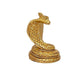 Brass Shiv Shiva Snake Nag Devta Shiva Lingam for Pooja Puja Home Temple Mandir Decor Showpiece (Height 2.5 Inch)