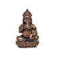 Copper Kuber Idol Statue Showpiece for Home Office Copper Color (Height 2 Inch)