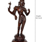 Brass Shiva and Parvati (Ardhanarishvara) - Brass Statue Idol Murti (Height : 26.5 inch)