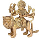 Brass Maa Durga Murti Idol Statue - (Brass, Height 5 inch)