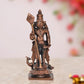 Copper Standing Lord Kartikeya Murugan Murti Decorative Showpiece Copper Murti (Height 4.5 Inch)