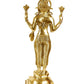 Brass Standing Lakshmi Goddess Laxmi for Home Pooja Home and Office Decor (Height: 20 Inch)