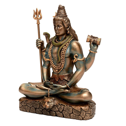 Resin Lord Shiva in Dhyana Mudra