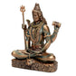 Lord Shiva in Dhyana Mudra Bonded Bronze for Home Decor Height 6 Inches