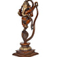 Brass Lord Ganesha Dancing on Serpent Shesha - Hindu Deity Idol for Puja and Gifts (Height 11.5 Inch)