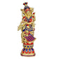 Brass Radha Big Size Brass Radha Murti Idol Statue Sculpture (29") (Big Radha)