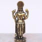 Super Fine Brass Lord Vishnu Idol Statue for mandir Temple Showpiece, (Height 7 Inch)