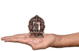 Copper Ram Darbar idol held in hand for 3 inch size by AONA