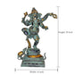 Brass Dancing Ganesha Ganesh Murti Idol Statue Idol (Height 19 inch)