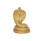 Brass Shiv Shiva Snake Nag Devta Shiva Lingam for Pooja Puja Home Temple Mandir Decor Showpiece (Height 2.5 Inch)