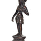 Brass Standing Apsara Statue Apsara Idol for Home Temple, Spiritual Decor, and Gifts (Height: 11 Inch)