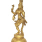 Brass Shiva and Parvati Ardhanrishvara Murti Religious Statue for Home Temple Decor (Height :12 inch)