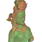 Brass Tara Devi Bust Statue -Meditation Spaces, for Home Decor and Office, or Thoughtful Spiritual Gift. (Height 13 Inch)