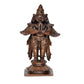 Copper Garun Bhagwan Standing Garuda Idol Statue for Home Decor (Height 3.5 Inch)