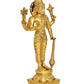 Brass Vishnu Four Armed Standing Vishnu Statue, (Height 21 Inch)