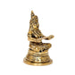 Brass Maa Annapurna or Annapoorna Annapurneshwari Murti Gift Article Decorative Showpiece Brass Idol Height 4.5 Inch