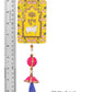 Shubh Labh for Door Entrance for Home Decoration, shubh labh Door Hanging Diwali Decor Home mandir (Height 12 Inch)