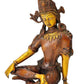 Brass Lord Indra Idol, Height : 9.5 inches