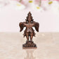 Copper Garun Bhagwan Standing Garuda Idol Statue for Home Decor (Height 3 Inch)