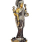 Brass Statue of Maa Lakshmi Idol Maa Lakshmi Religious Statue Height 10 Inch