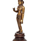 Brass Devi Uma Parvati Statue - Exquisite Hindu Goddess Parvati Devotion, Perfect for Home Temple, Spiritual Decor, and Religious Gifts (Height: 12 Inches)