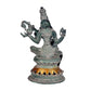 Brass Saraswati Idol Statue of Saraswati Sitting on Lotus Home Decor Height 12 Inch