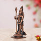 Copper Standing Lord Kartikeya Murugan Murti Decorative Showpiece Copper Murti (Height 4.5 Inch)