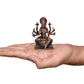 Copper Goddess Varahi Idol Figurine Eight Armed Sculpture Showpiece Home Temple Office Golden Height 3 Inch