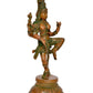 Brass Shiva and Parvati Ardhanarishvara Murti Religious Statue for Home Temple Decor (Height : 12 inch)