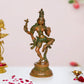 Brass Shiva and Parvati Ardhanarishvara Murti Religious Statue for Home Temple Decor (Height : 12 inch)