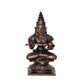 Copper Maa Annapurna or Annapoorna Annapurneshwari Murti Gift Article Decorative Showpiece Brass Idol Height 3.5 Inch