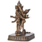 Copper Finish Buddha with 10 Hands Decorative Showpiece - 16.51 cm (Polyresin, Copper)