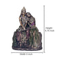 Resin Cold Cast Bonded Bronze Radha Krishna KRISHN Murti Idol Statue for Home Office Shop Height 7 Inches