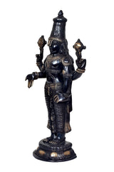 Brass Venkateswara Tirupati Balaji Statue (Height: 17.5 inches)