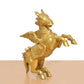 Brass Flying Horse with Wings – Majestic Decorative Showpiece (Height: 12 Inch)