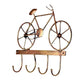 Metal Cycle Key Hanging Decorative Showpiece Cycle Wall Hanging Home Decor Wall Decor Multicolour