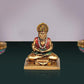 God Hanuman JI Sitting Statue Idol Sculpture Multicolor Resin Statue (Height 3.5 Inch)