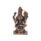 Copper Goddess Rajarajeshvari Idols, Tripura Sundari Murti, Lalita Devi, Rajarajeshwari Sculpture, Raj Rajeshvari Statue,(Height : 2 inch)