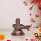 Copper Shiva Ling Murti Shivling Figurine Sculpture Deity Lord Shivling Statue Hindu Puja Vastu Gifts Home Decor (Height: 2.5 inch)