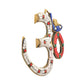 Brass OM Wall Hanging Sculpture (Height: 8 Inch) (Multicolor 1)