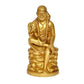 Brass Shirdi Sai Baba Statue Idol Sai Baba Religious Statue (Height: 6 Inch)