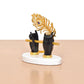 Resin Black Krishna Ji Hands with Flute Figurine (Height: 4 Inch)