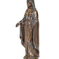 Resin Statue of Mother Mary Jesus Statue Christian Religious for Home Décor Height 11 Inch