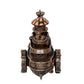 Resin Steampunk Gondola Statue for Home Decor (Height: 7 Inches)