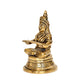 Brass Maa Annapurna or Annapoorna Annapurneshwari Murti Gift Article Decorative Showpiece Brass Idol Height 4.5 Inch