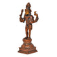 Brass Pashupatinath Statue - Intricately Detailed Lord Shiva Idol for Home Temple Decor (Height : 6 Inch)