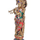 Brass Krishna Statue Murti Idol On Base Playing Flute for Home Decor Showpiece | Height : 25 inches